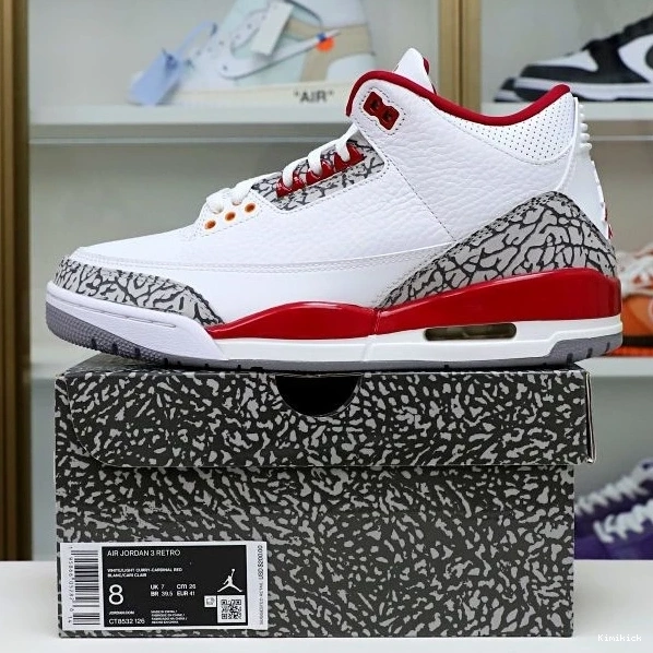 Red(CT8532-126） SmartChoice 3 1941  Jordan Cardinal Air Retro Kimikick 0606